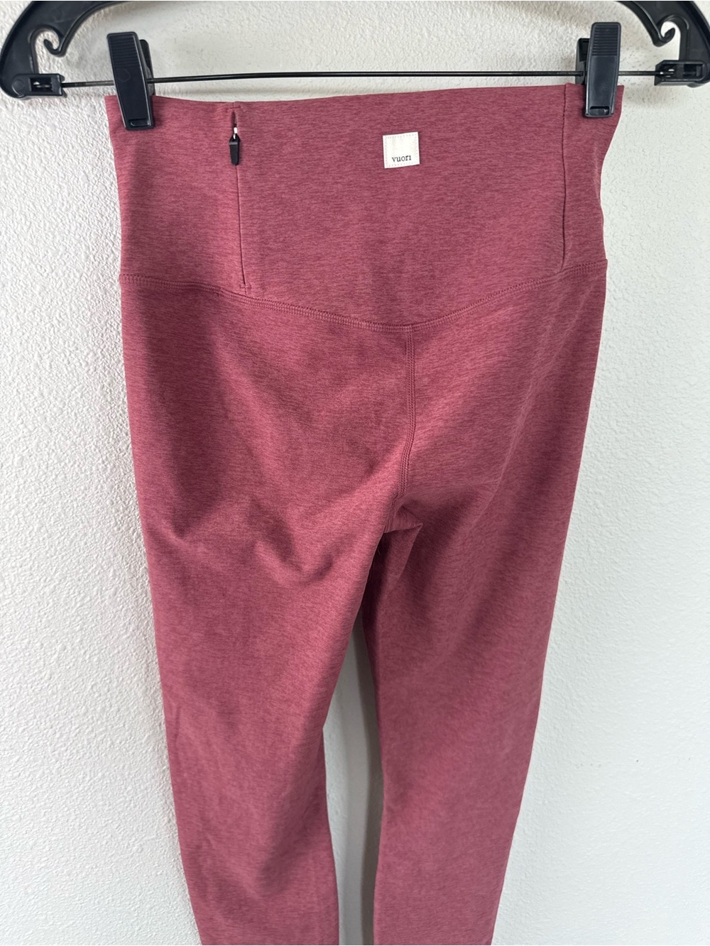 Vuori Clean Elevation Legging Hazelnut Heather Pink Activewear Women’s Small - Picture 7 of 13